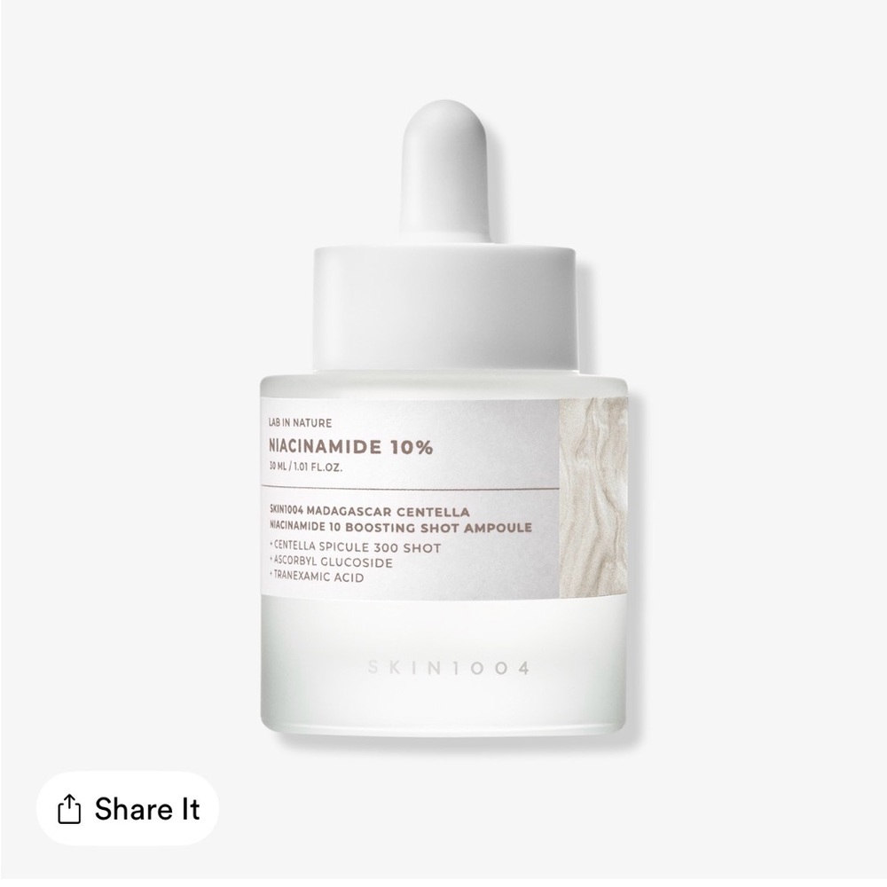SKIN1004 Lab in Nature Niacinamide 10 Boosting Shot Ampoule